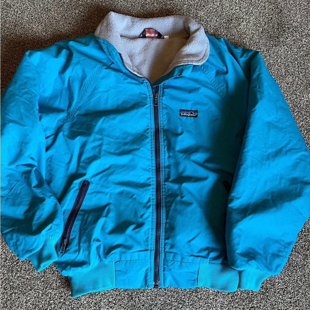 Patagonia Vintage Kids Unisex Ski Jacket 12 Vintage Blue